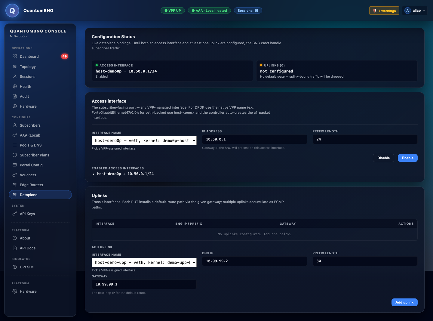 Dataplane